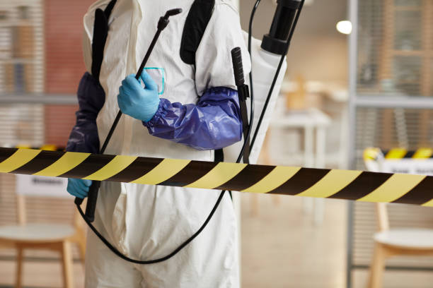 Professional Blood Cleanup technician working in Whitewater, CA
